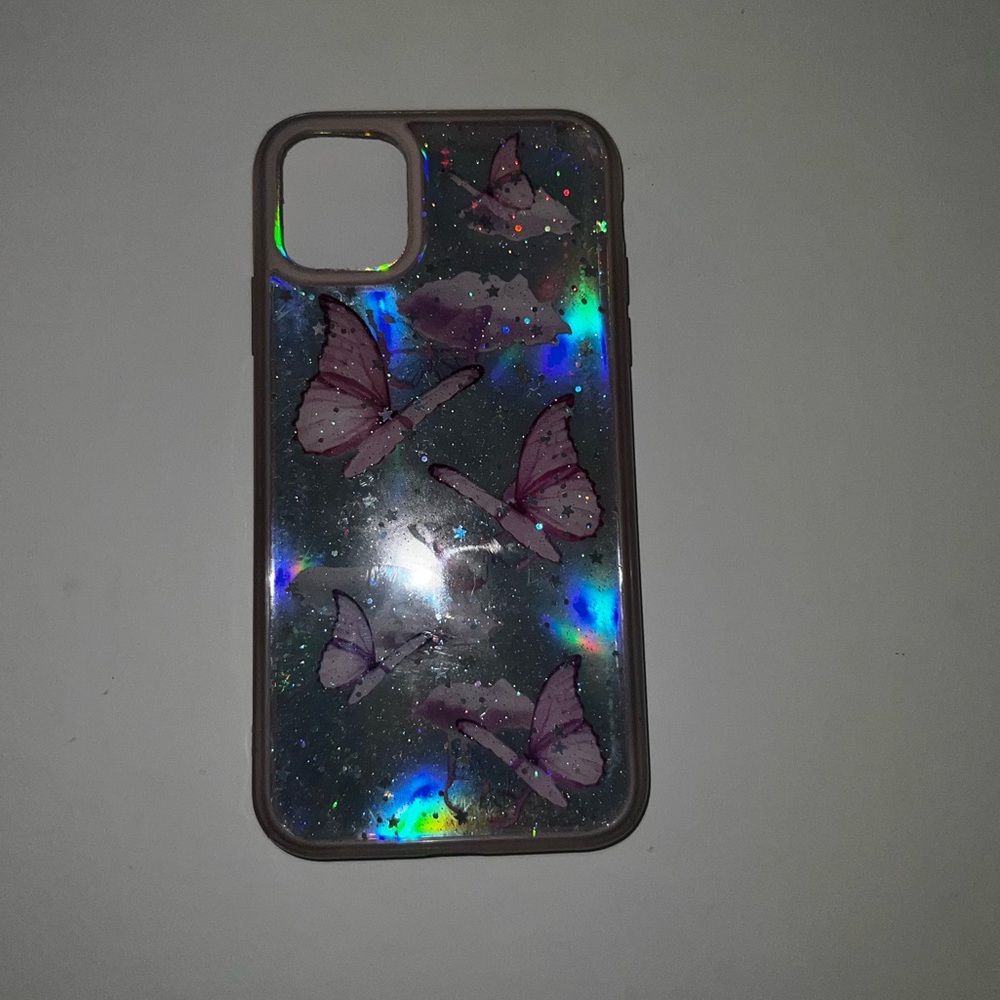 Sparkly Butterfly IPhone case